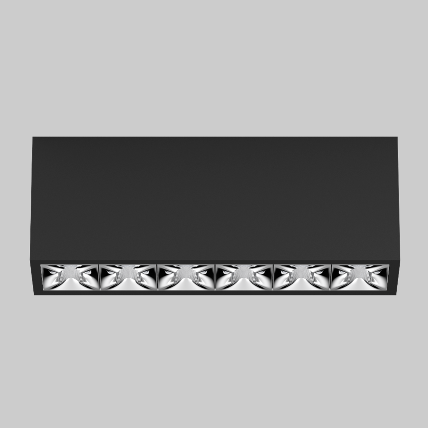 unico購入＊WORK LIGHT CEILING by 6BULB Unicozin LED 6-Light Track Lighting Kit - Black, 6-Way
